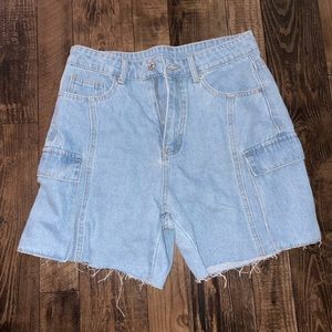 Cargo denim Shorts